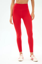 Airweight High Waist Legging - Pirate Red