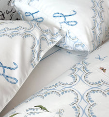 Couturebud The Duvet Cover - White Floral Patchwork