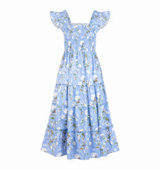 Couturebud The Ellie Nap Dress - Sky Bluebonnet