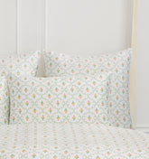 Couturebud The Euro Sham - Pastel Trellis