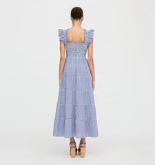 CouturebudThe Ellie Maxi Nap Dress - Navy Gingham