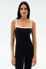 Monah Rigor Tank - Black/White