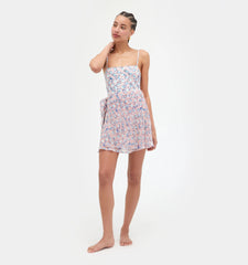 Couturebud The Mini Ballet Pareo - Pink Basketweave Vine