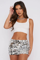 Disco Fever Mini Skirt