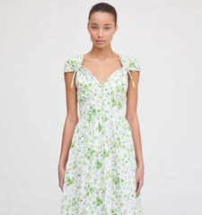 CouturebudThe Lucille Dress - Green Sweet Peas