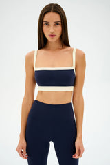 Monah Rigor Bra - Indigo/Creme