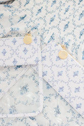 Couturebud The Hill House x Erica Wilson Large Project Pouch - Blue Trellis
