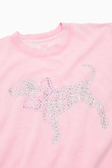 PINK x Couturebud Oversized Crew Neck Dress