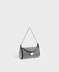 Mini Drop Duffel - Black Rhinestone