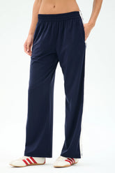 Maxie Rigor Track Pant - Indigo/White