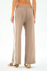 Willow Airweight Wide Leg - Latte/White