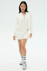 Airweight Bomber Jacket - White