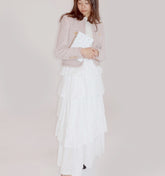 Couturebud The Eyelet Noemie Skirt - White Eyelet