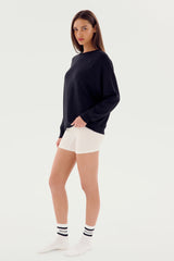Andie Fleece Sweatshirt - Black