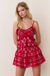 Sormina Tartan Cotton Top