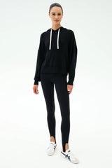 Joey Long Sleeve Hoodie - Black