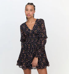 Couturebud The Sofie Mini Nap Dress - Fuchsia Lucky Charm
