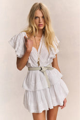 Gwen Mini Dress - WHITE