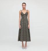 CouturebudThe Lillie Dress - Black Cisco Trellis