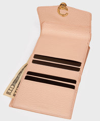 Double-C Wallet - Blush