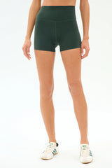 Airweight High Waist 3.5” Short - Military