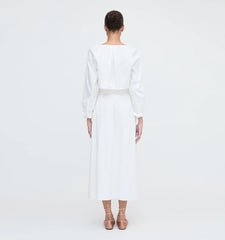 Couturebud The Delphine Nap Skirt - White