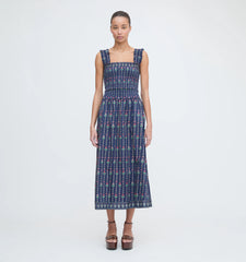 CouturebudThe Azalea Nap Top - Navy Trailing Fern
