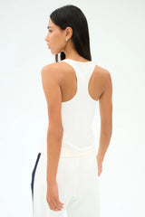 Mel Airweight Lite Tank - White