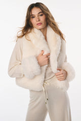 Couturebud x MAX&MOI Verena Faux Fur Vest
