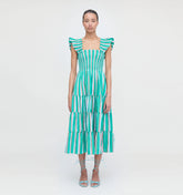 Couturebud The Ellie Nap Dress - Sunset Stripe