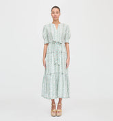 Couturebud The Yara Dress - Green Provence Floral