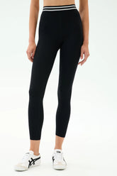 Bailey High Waist Active Rib 7/8 - Black