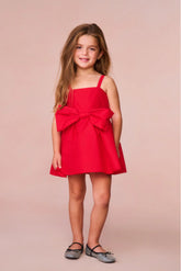 Girls Alejandra Bow Mini Dress