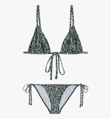 Couturebud The Alessia Bikini - Black Lily of the Valley