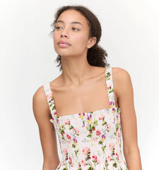 Couturebud The Anjuli Nap Dress - Pink Bluebonnet