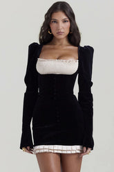 Azaria Black Vintage Dress