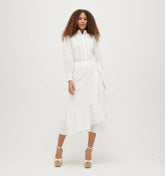 Couturebud The Mirabel Skirt - White Eyelet