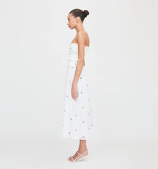 CouturebudThe Delphine Nap Skirt - White Daisy Eyelet