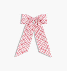 Couturebud The Belle Bow - Rose Circular Lattice