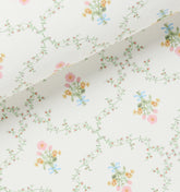 Couturebud Paperweave Wallpaper - Pastel Trellis