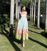 CouturebudThe Rowena Dress - Poppy Flower Field