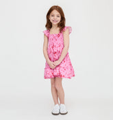 Couturebud The Tiny Ellie Nap Dress - Pink Sweet Peas