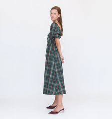 Couturebud The Ophelia Dress - Juniper Tartan