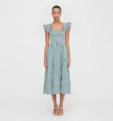 CouturebudThe Ellie Nap Dress - Green Stripe