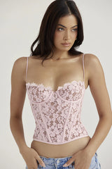 Rose Lace Underwired Bodice