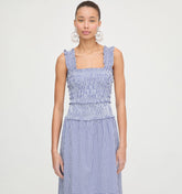 CouturebudThe Azalea Nap Top - Navy Gingham