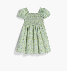 Couturebud The Tiny Athena Nap Dress - F. Steiner & Co. Archive Eucalyptus Floral