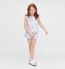 Couturebud The Peppa Pig Tiny Lala Short Set - Multi Floral