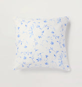 Couturebud The Bleecker Throw Pillowcase - Blue Botanical