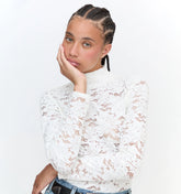Couturebud The Pia Top - Ivory